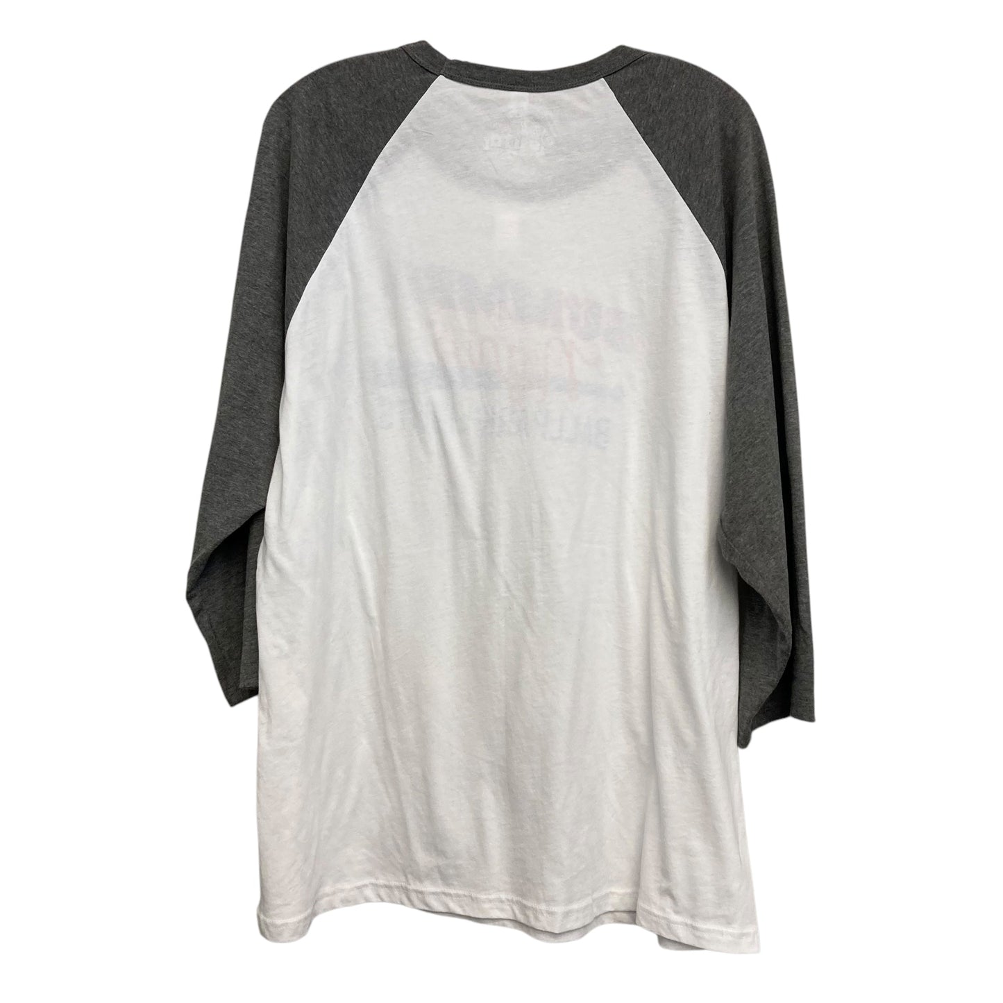Top Ls By Shelly Lou’s In Grey & White, Size:Xl