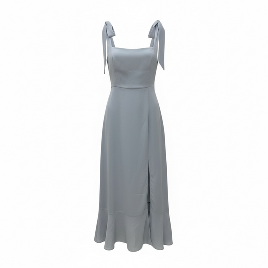 Designer Dress Party Long By Show Me Your Mumu In Blue, Size: Xl