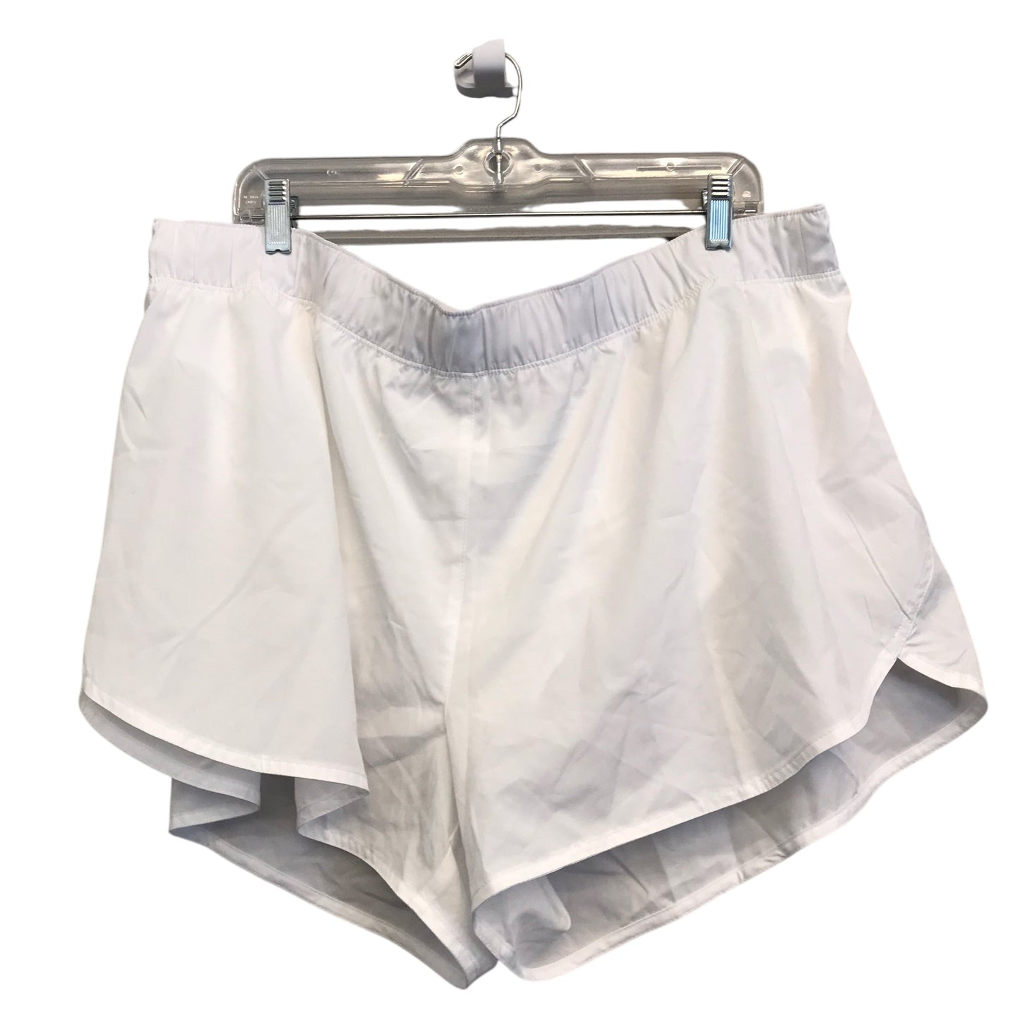 Athletic Shorts By Old Navy In White, Size:2X