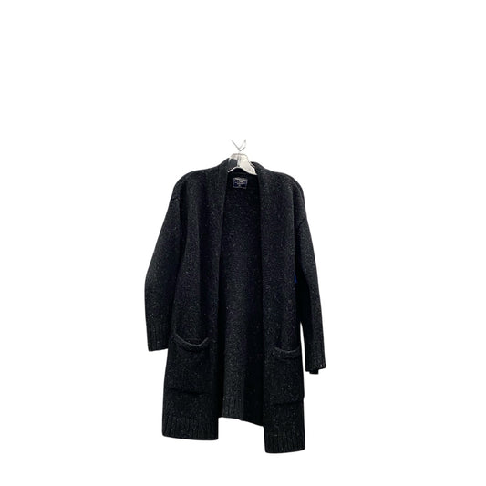 Sweater Cardigan By Abercrombie And Fitch In Black & Grey, Size:Xs