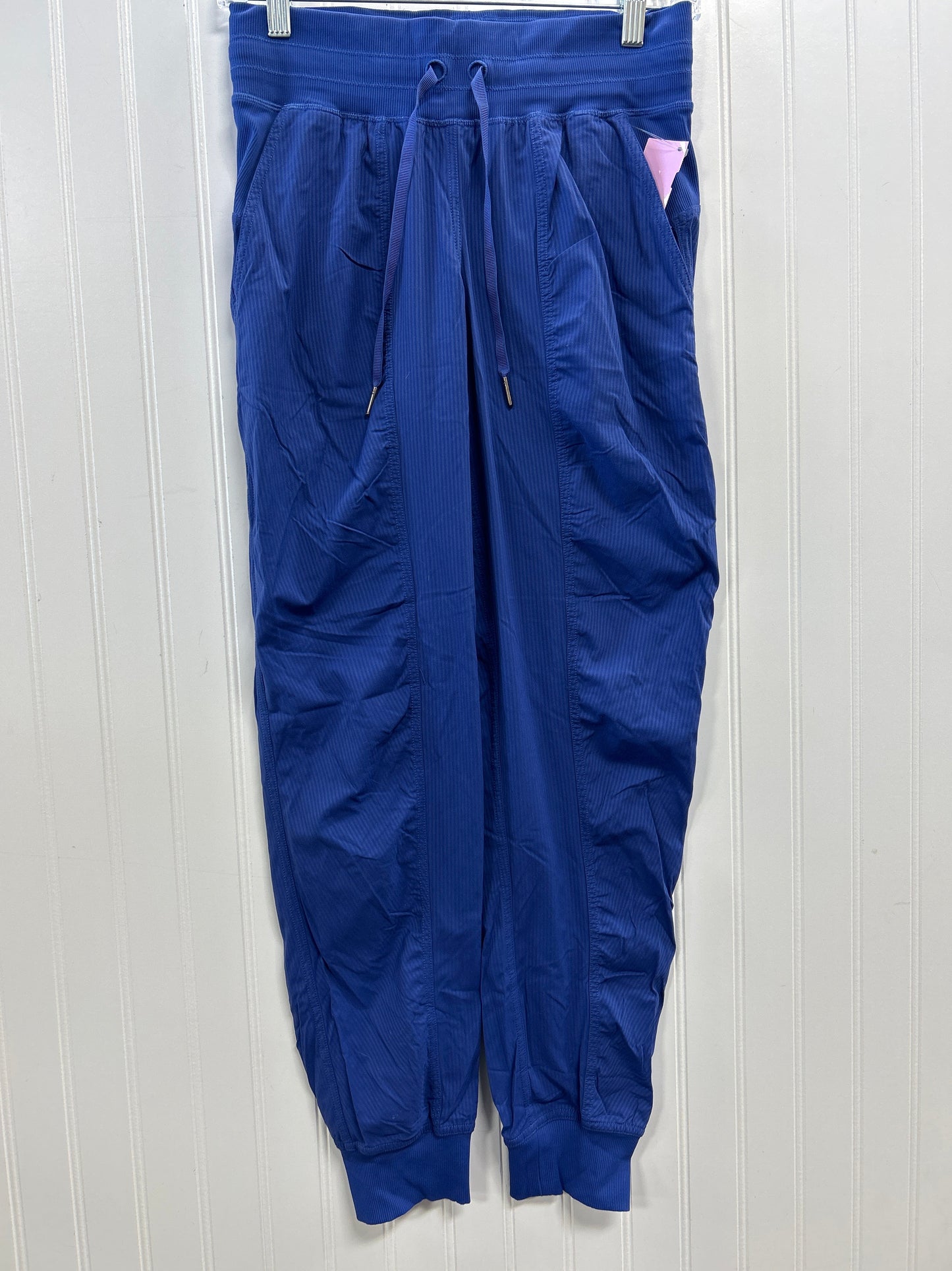Athletic Pants By Lululemon In Blue, Size:4