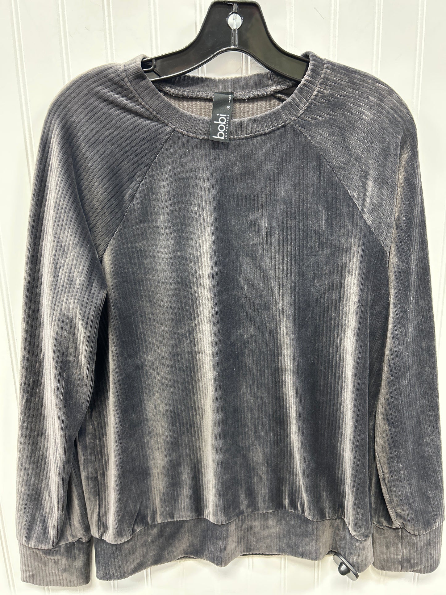 Top Ls By Bobi In Grey, Size:S