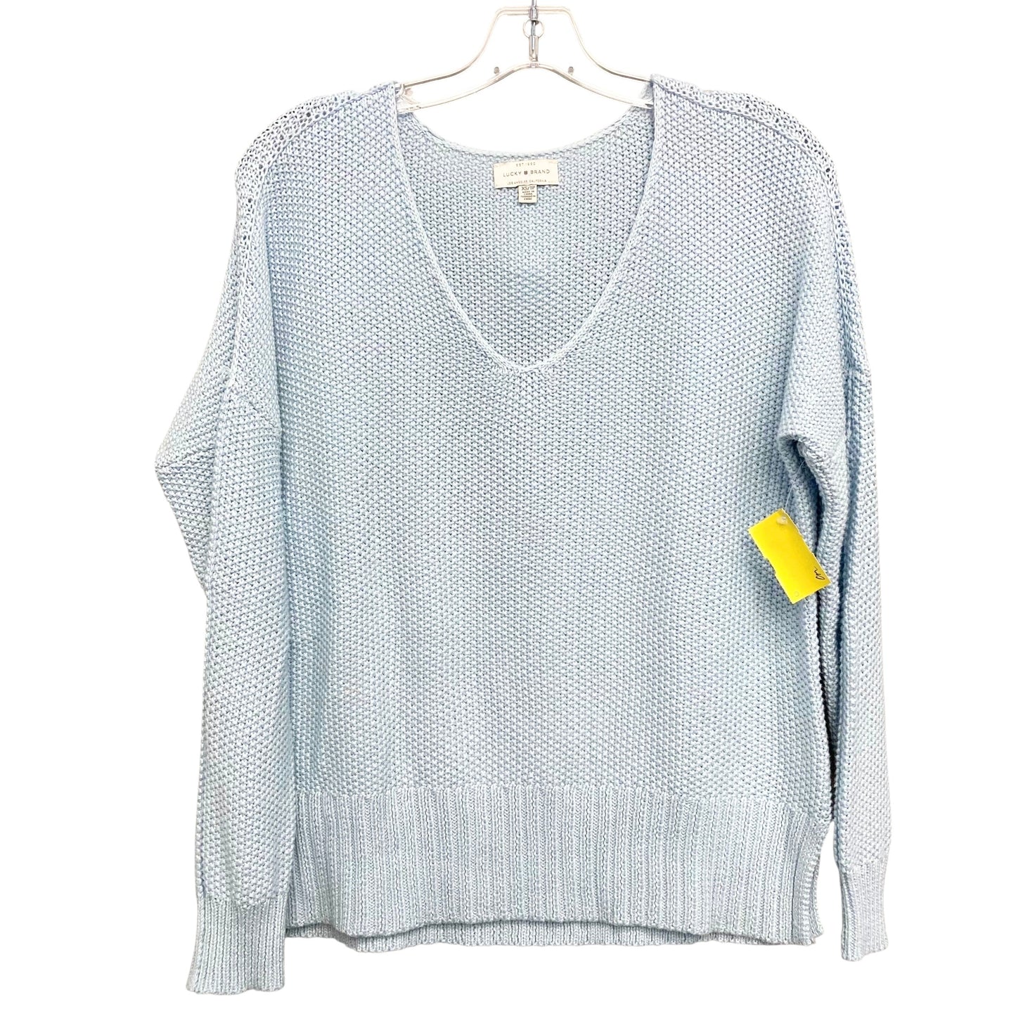 Sweater By Lucky Brand In Blue, Size:Xs