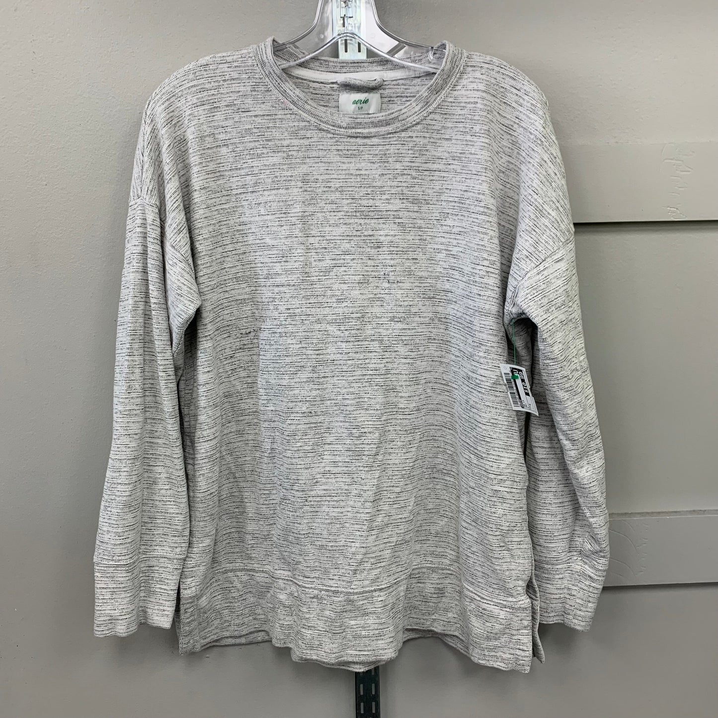 TOP LS by AERIE In GREY, Size: S