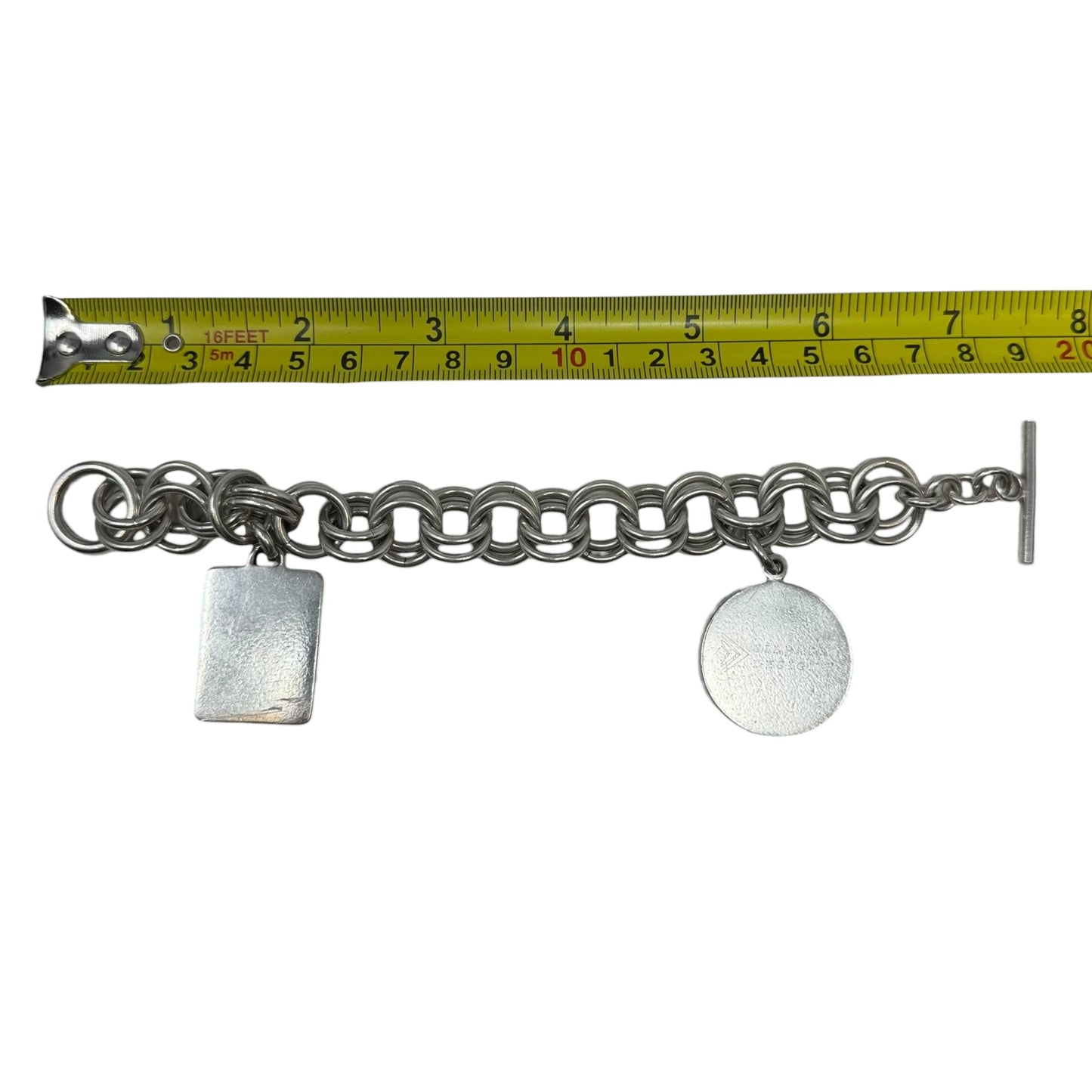 Charm Sterling Silver Chain Bracelet By Silpada