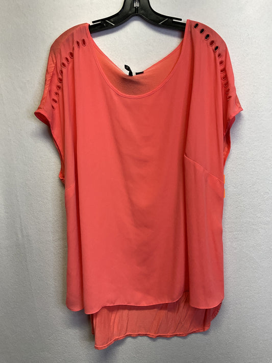 Top Ss By New Directions In Coral, Size:3X