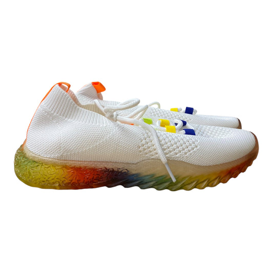 Shoes Athletic By Cme In White, Size:10