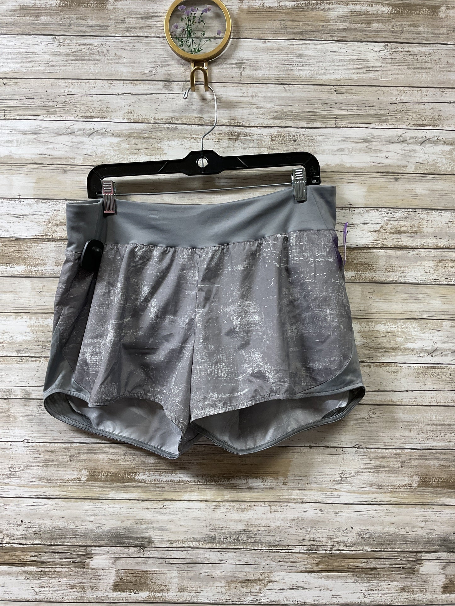 Athletic Shorts By Adidas In Grey, Size:L