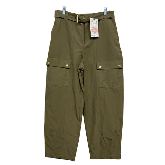 Pants Cargo & Utility By Zara In Green, Size:4