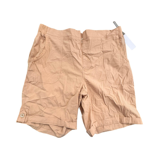 Shorts By Soft Surroundings In Tan, Size:1X