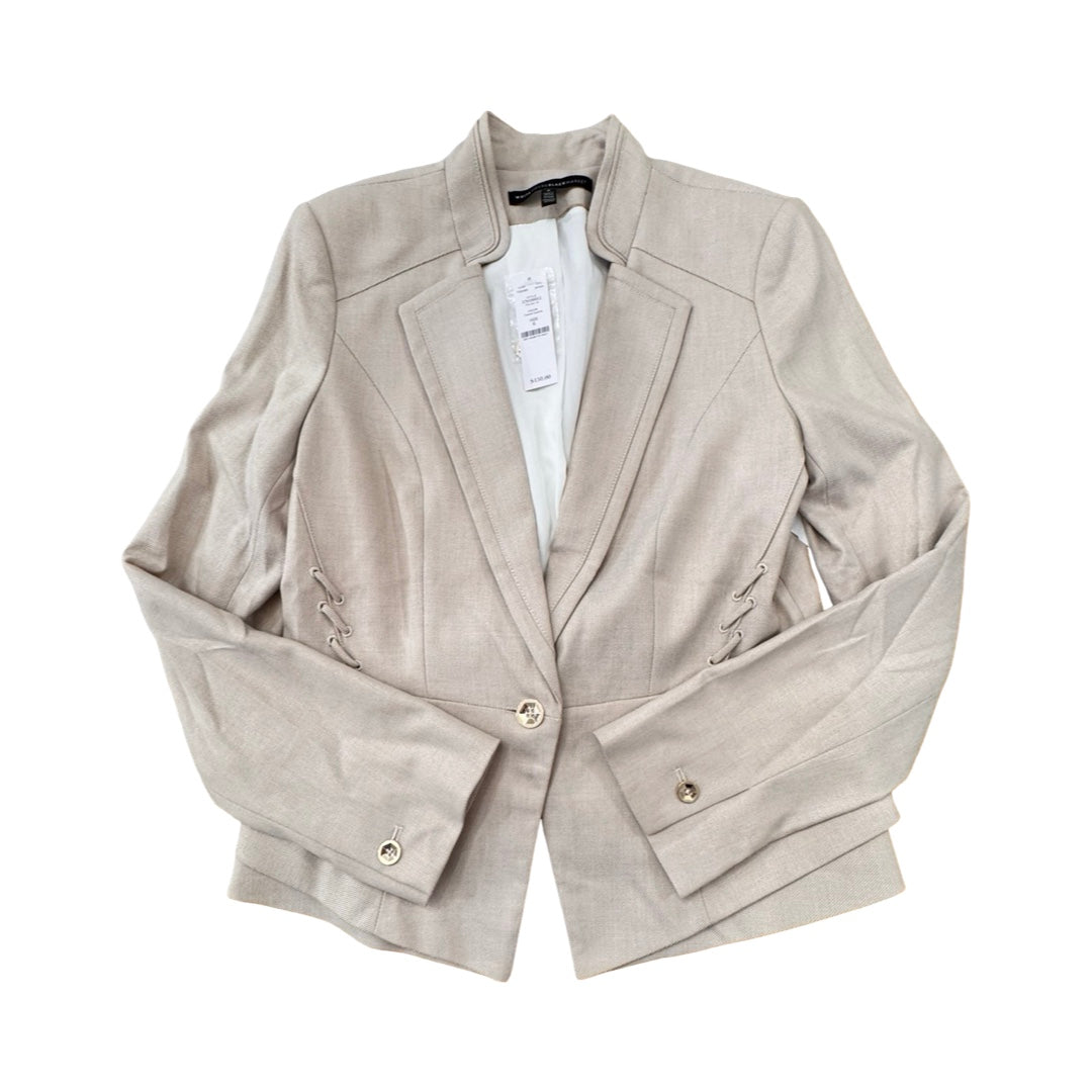 Blazer By White House Black Market In Tan, Size:6