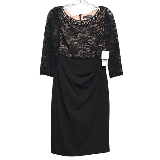 Dress Party Short By Jessica Howard In Black & Tan, Size:M