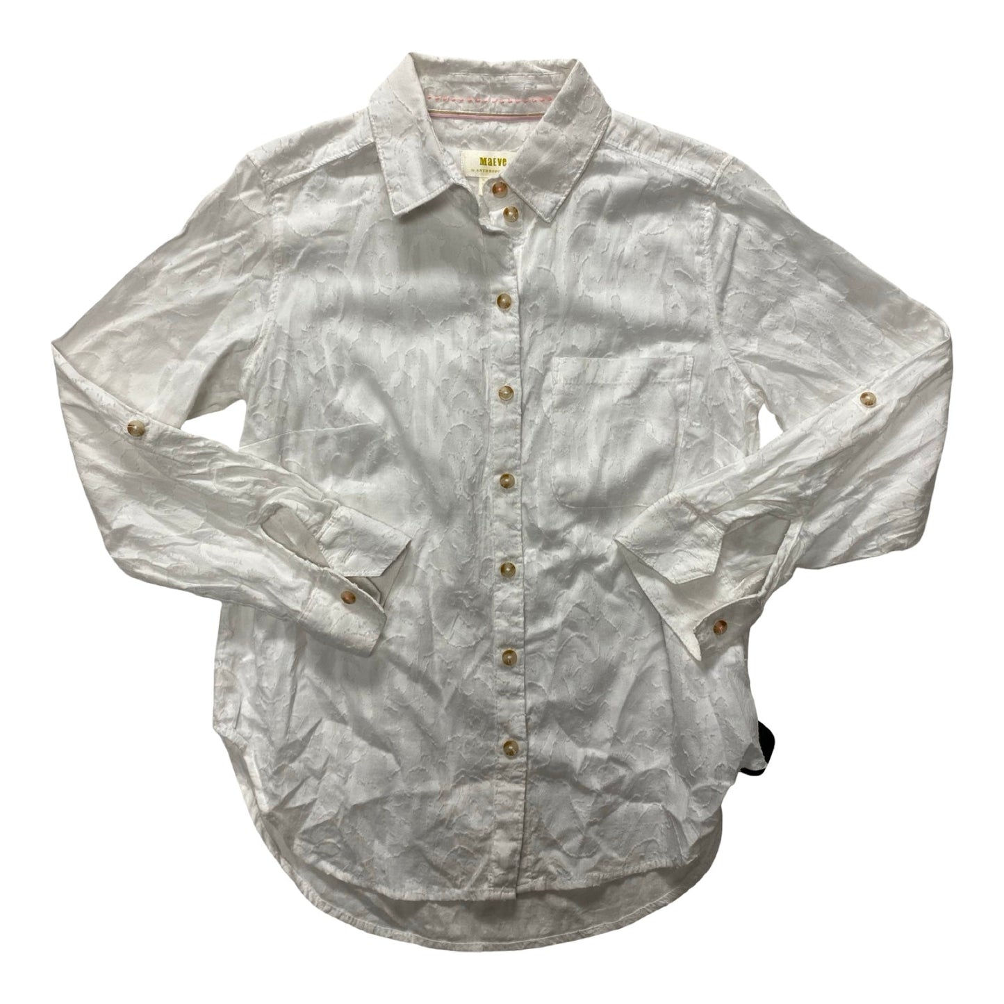 Top Ls By Maeve In White, Size:6