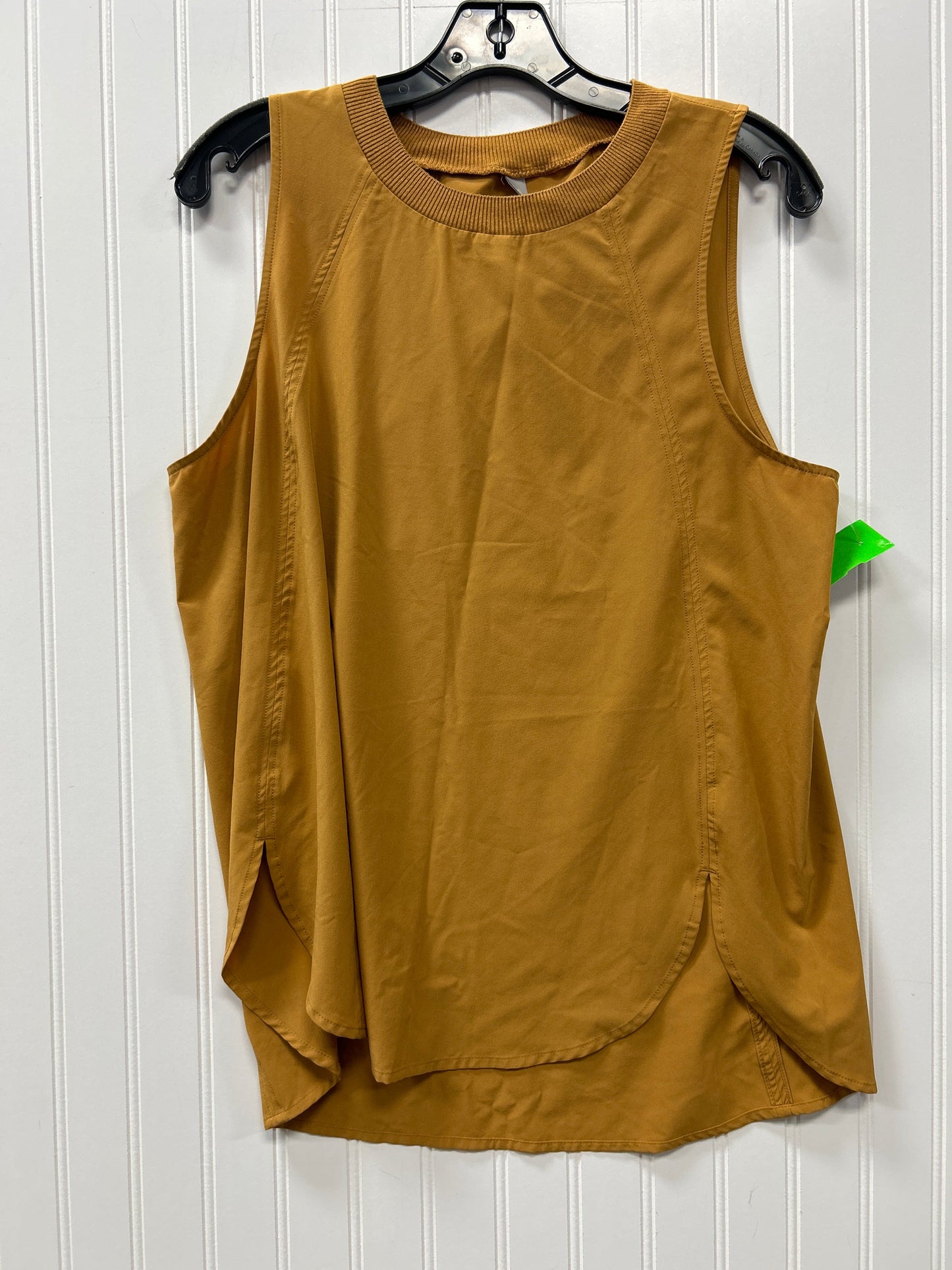 Athletic Tank Top By Athleta In Yellow, Size:M