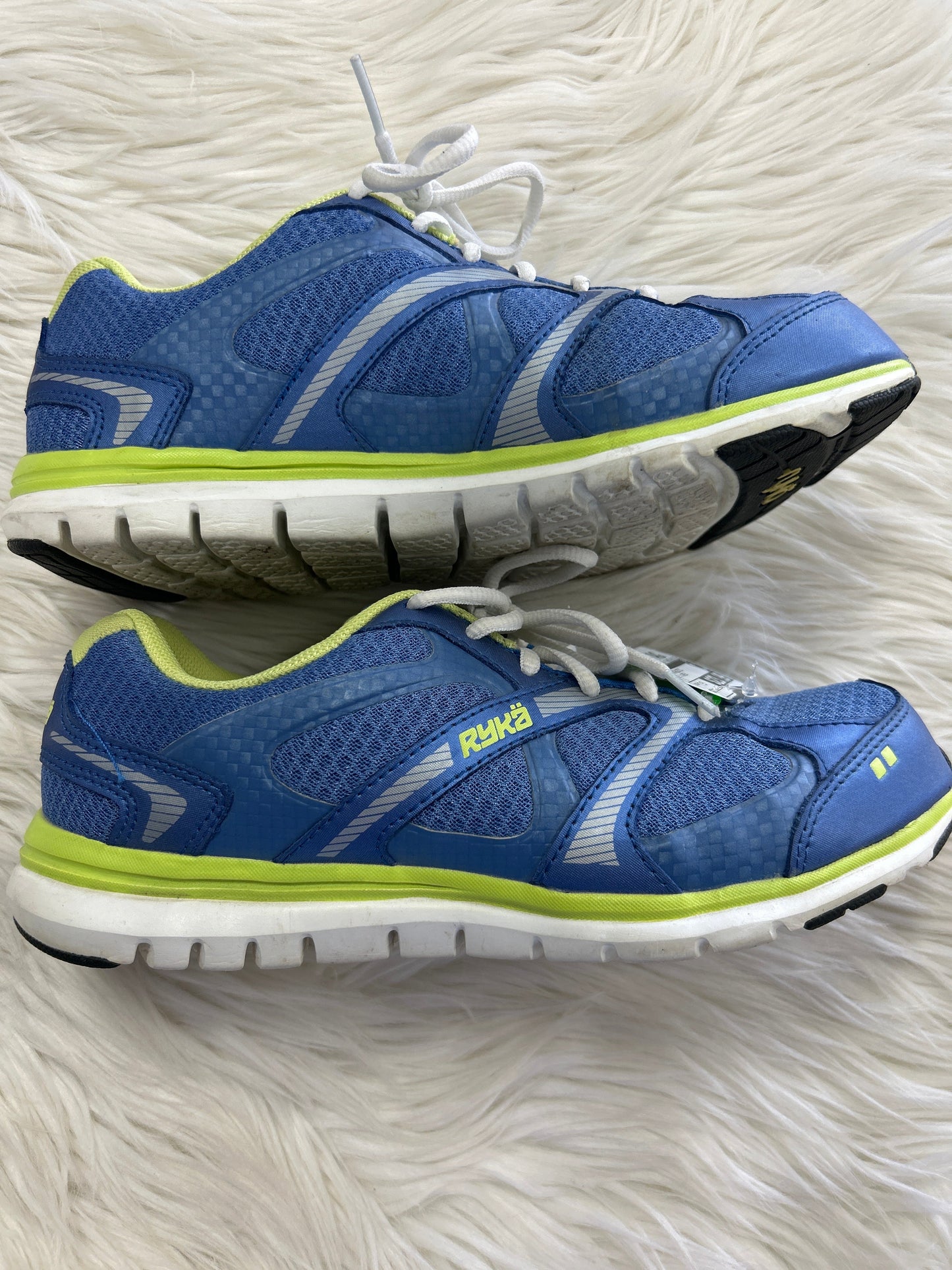 Shoes Athletic By Ryka In Blue & Green, Size:7.5
