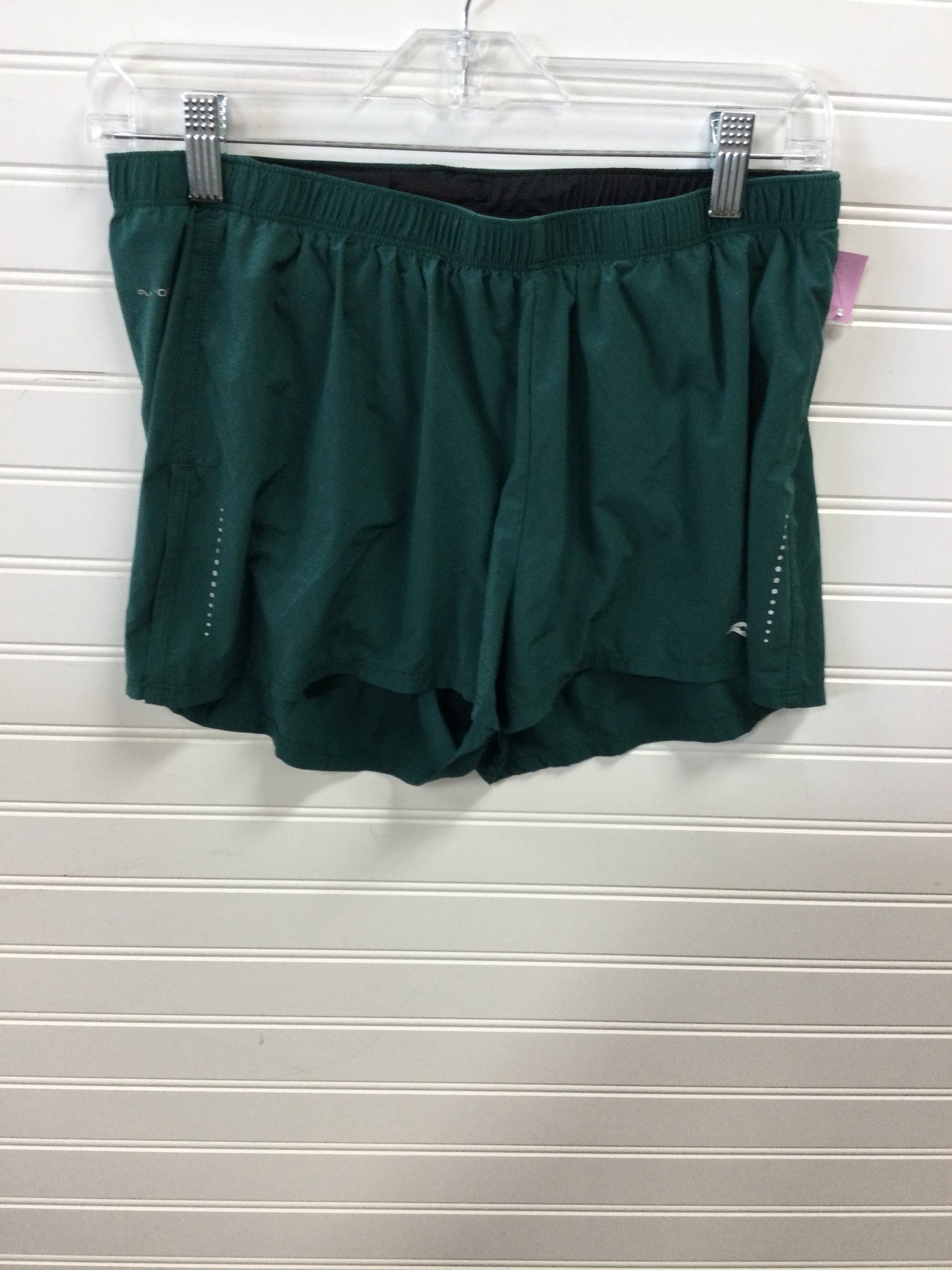 Athletic Shorts By Saucony In Green, Size:M