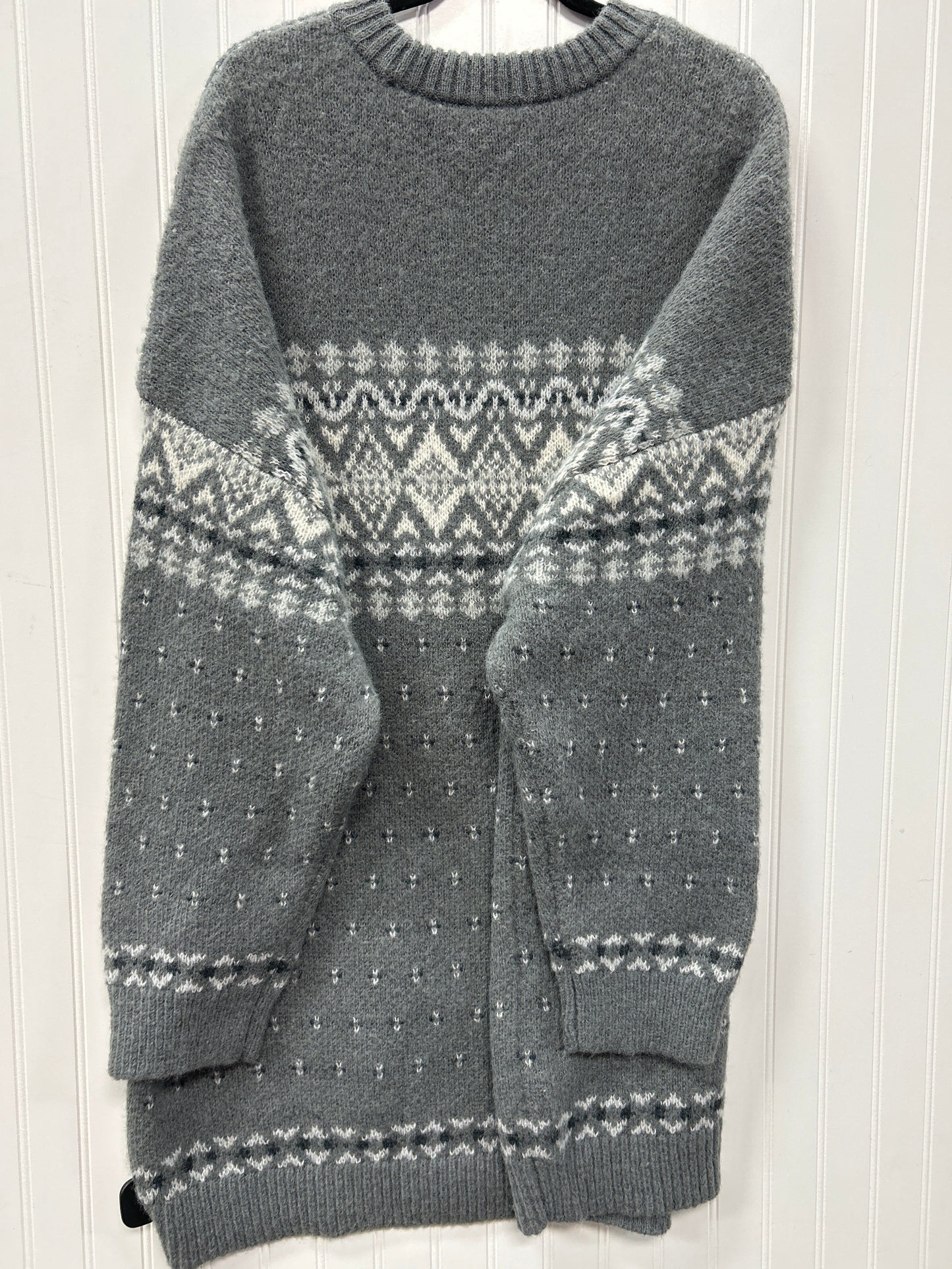 Dress Sweater By American Eagle In Grey, Size:1X