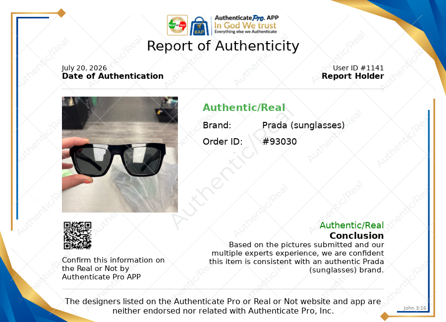 Sunglasses Luxury Designer By Prada, Size: