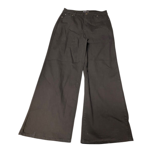 Jeans Wide Leg By On 34Th In Black Denim, Size:16