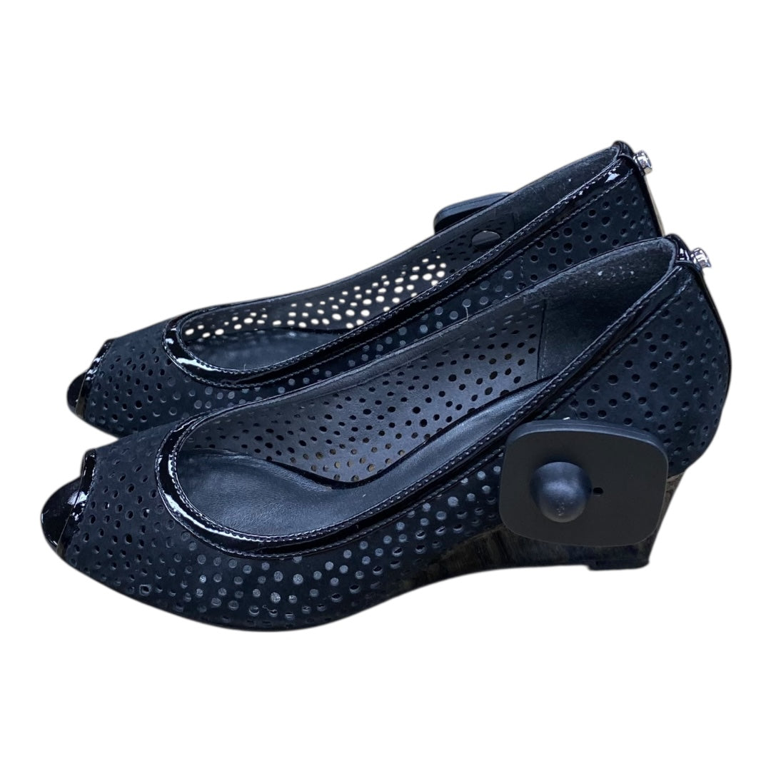 Shoes Designer By Stuart Weitzman In Black, Size:6