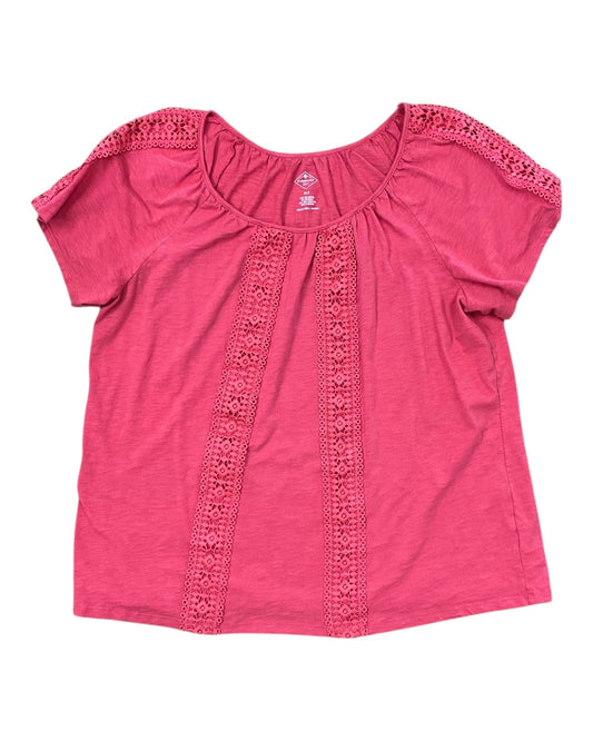 Top Ss By St Johns Bay In Pink, Size:Xl