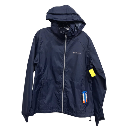 Jacket Windbreaker By Columbia In Navy, Size:Xl