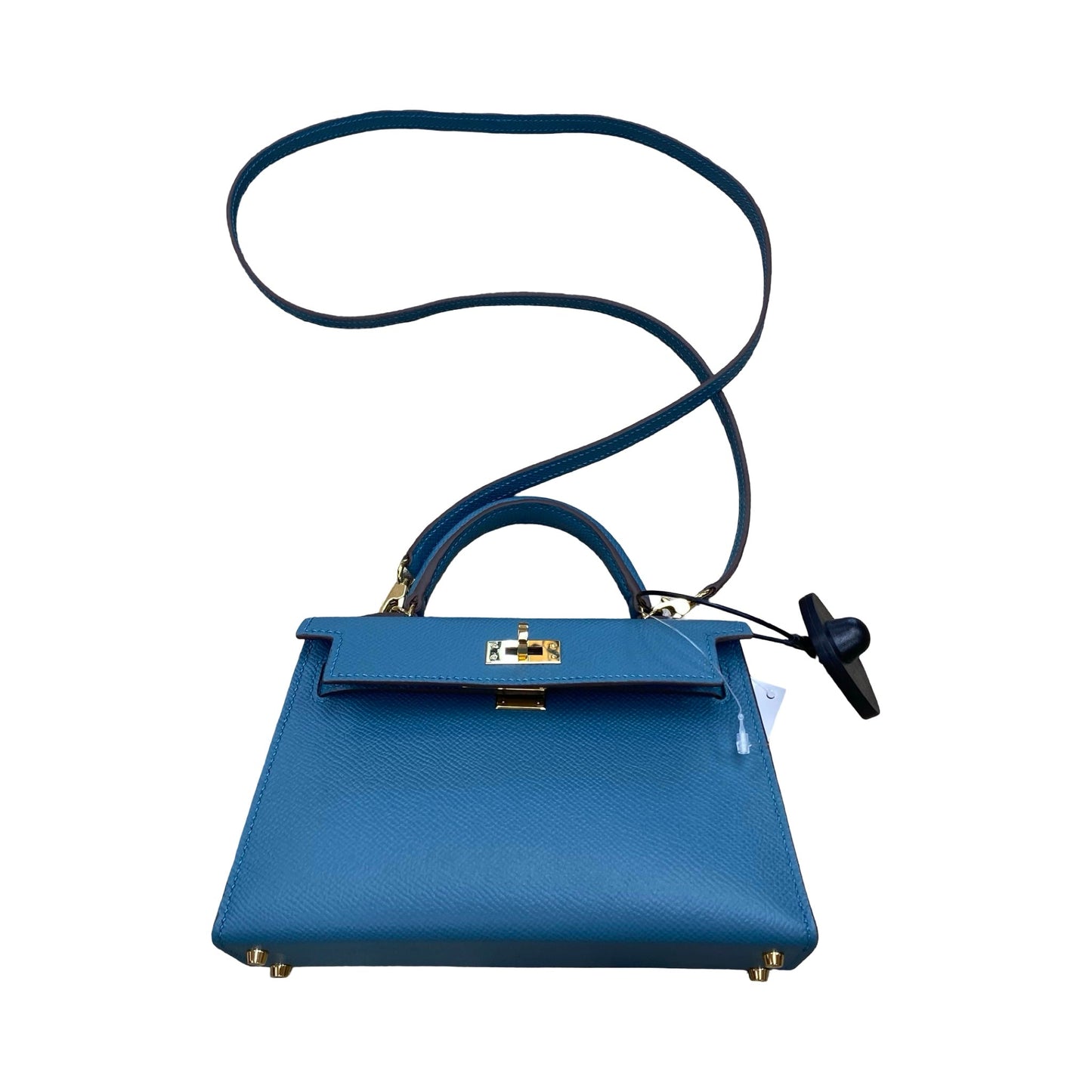 Handbag By Clothes Mentor In Blue, Size:Small
