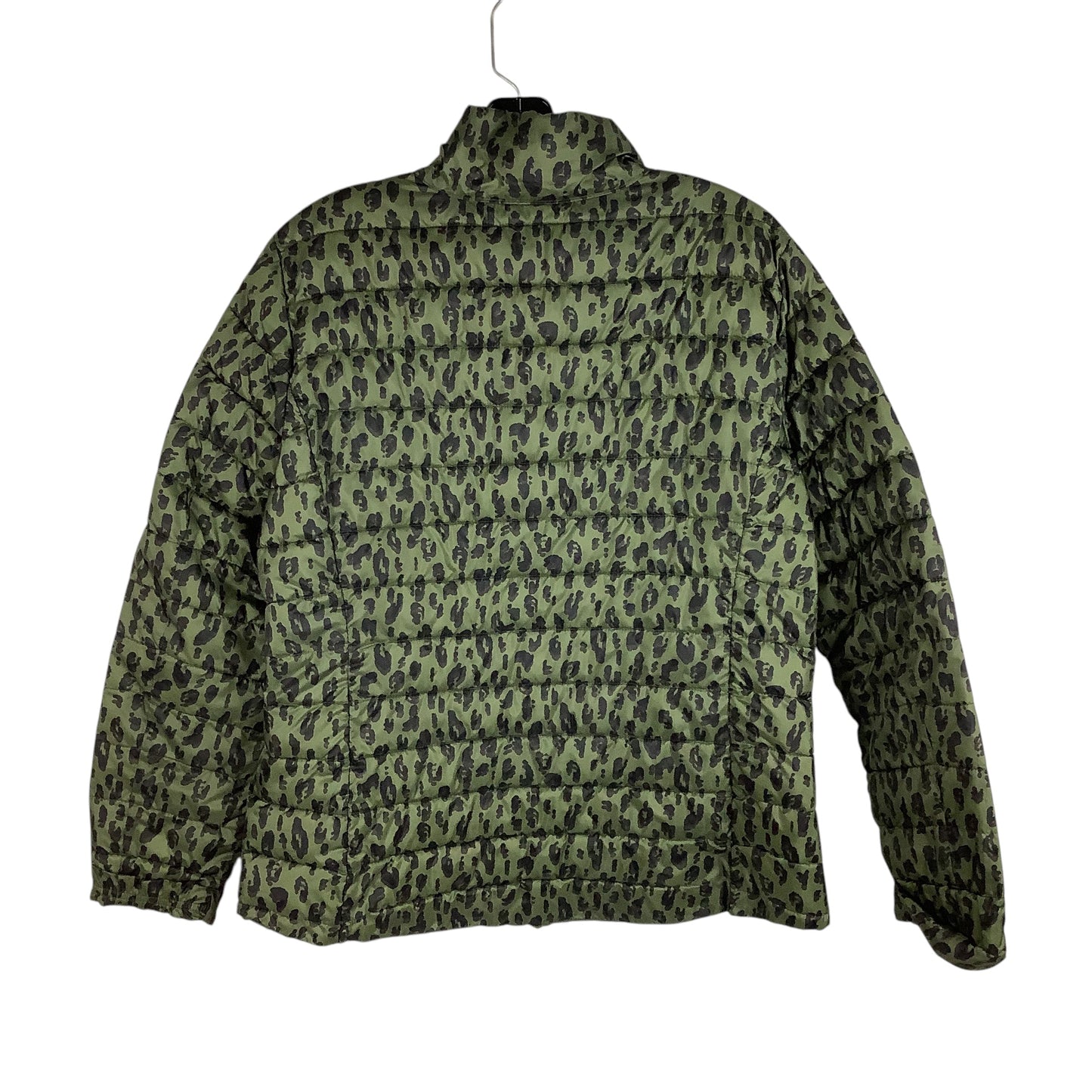 Jacket Puffer & Quilted By Old Navy In Green, Size: L