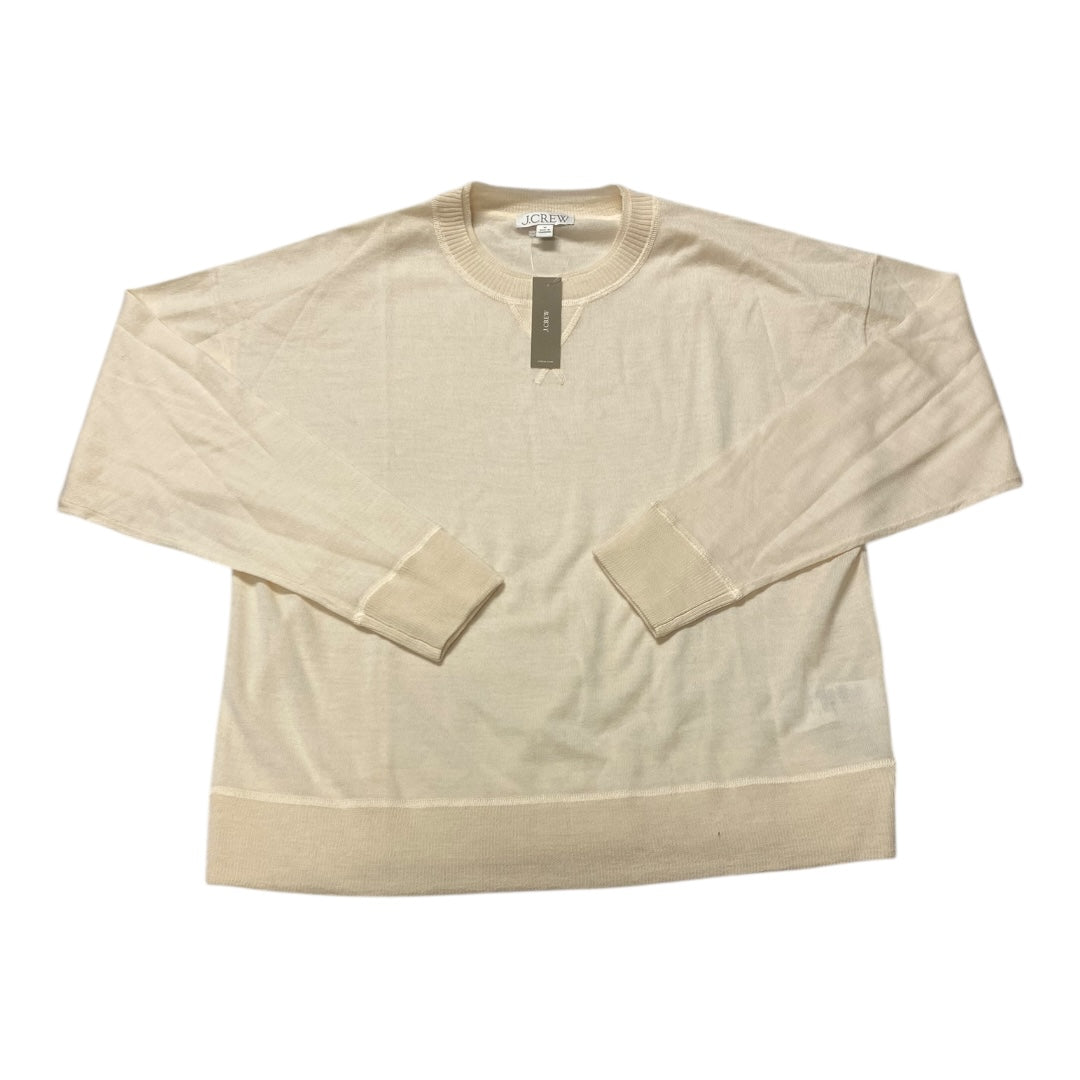 Sweater By J. Crew In Cream, Size:M