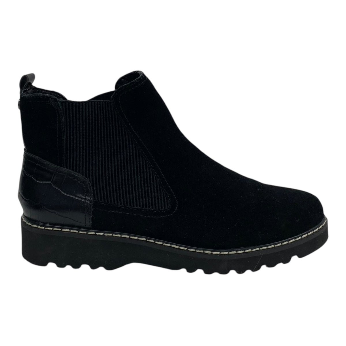 Boots Ankle Heels By Donald Pliner In Black, Size:6