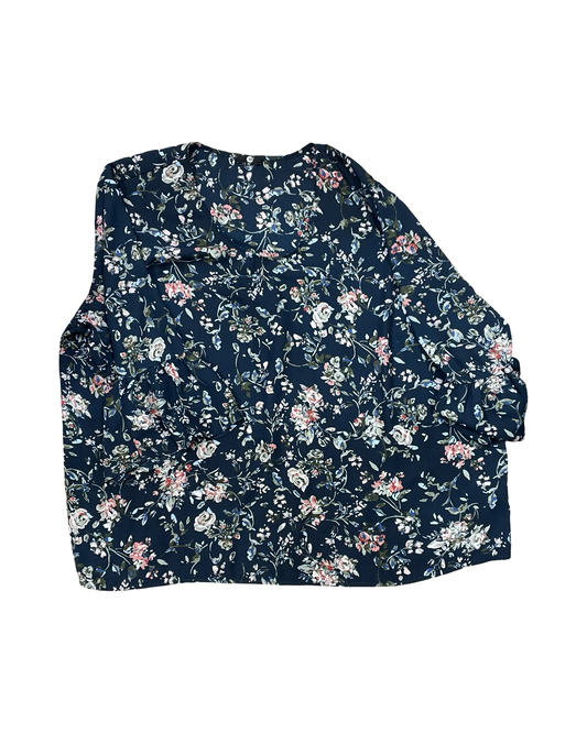 Top Ls By Clothes Mentor In Blue, Size:3X