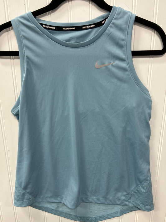 Athletic Tank Top By Nike Apparel In Blue, Size:S
