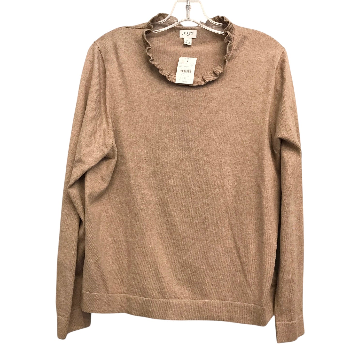 Top Ls By J. Crew In Tan, Size:Xl