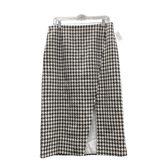 Skirt Maxi By Rihoas In Black & White, Size:L