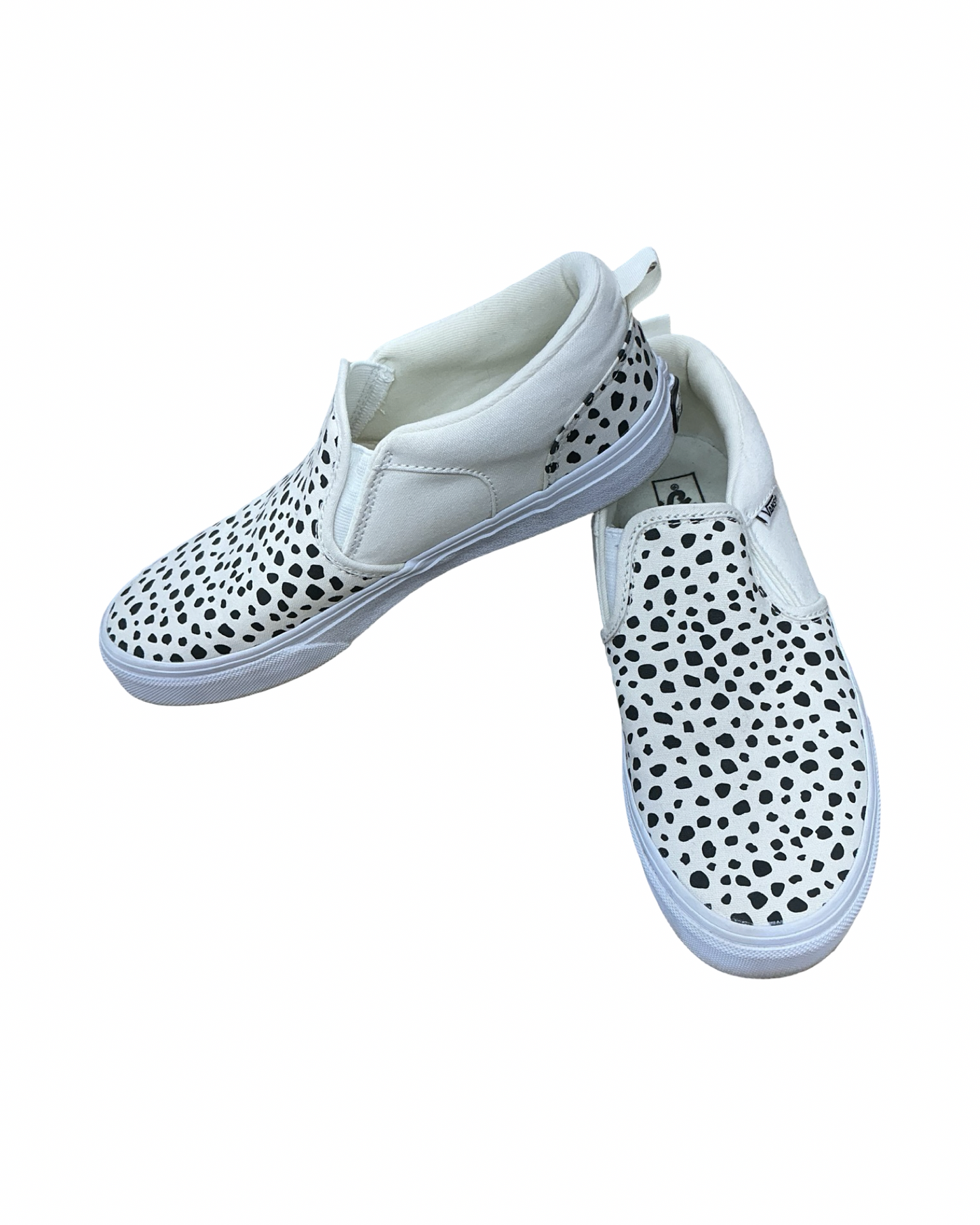 Shoes Sneakers By Vans In Black & Cream, Size:6