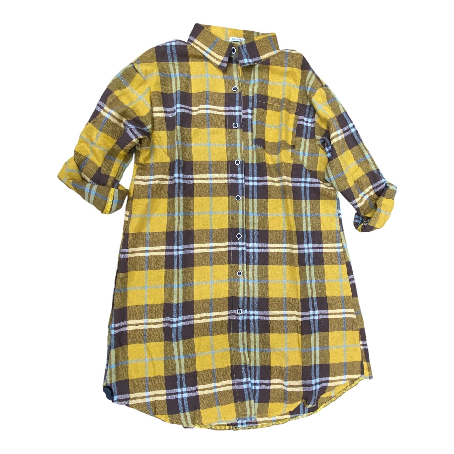 Top Ls By Cmc In Yellow, Size:M