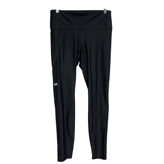 Athletic Leggings By Under Armour In Black, Size:L