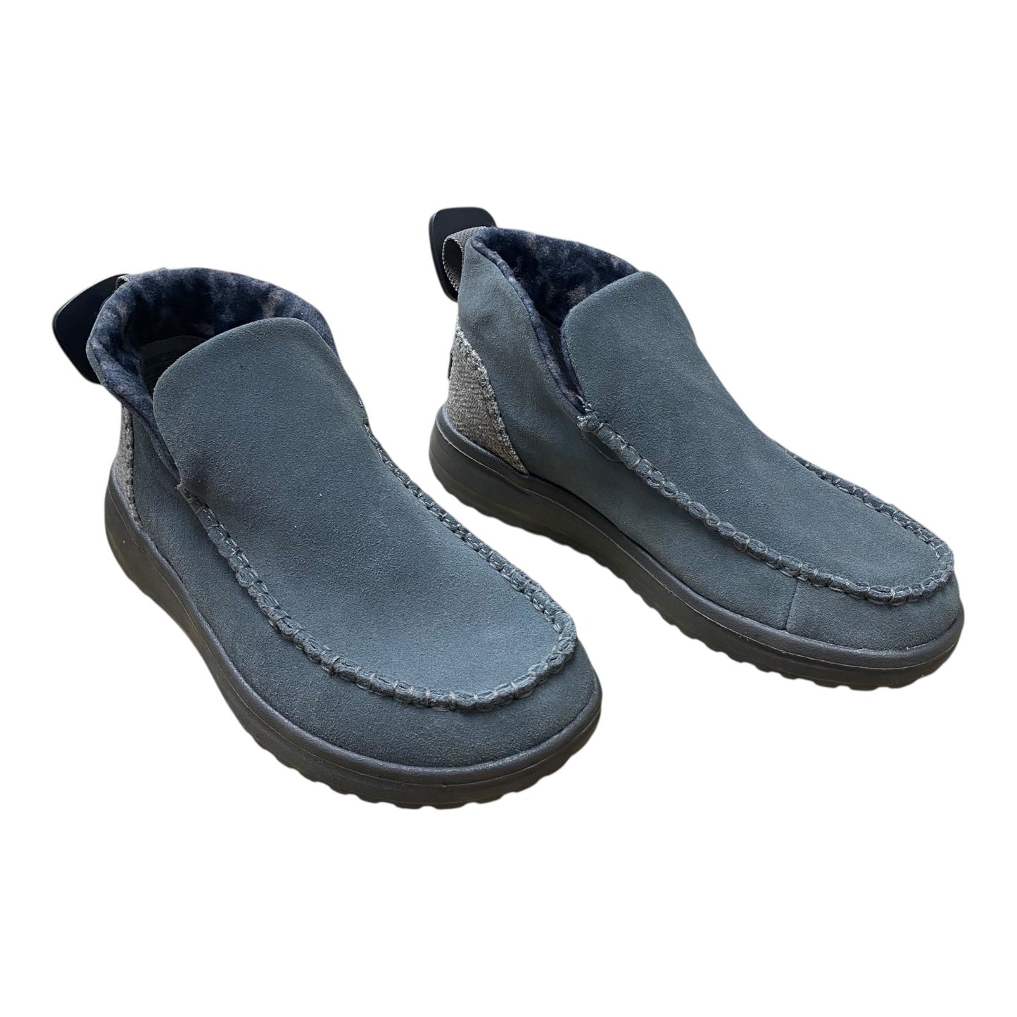 Shoes Flats By Hey Dude In Grey, Size:8