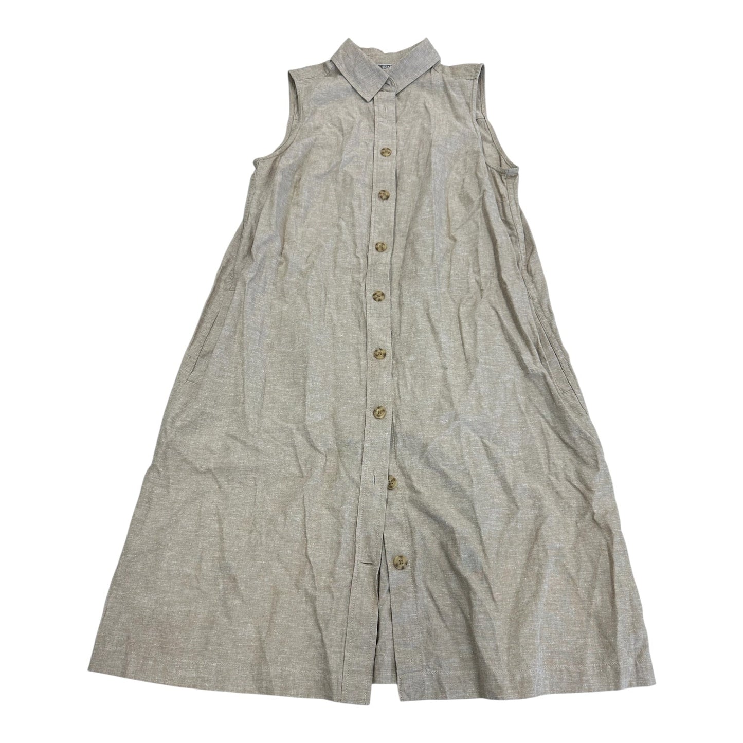 Dress Casual Midi By Duluth Trading In Beige, Size:Xs
