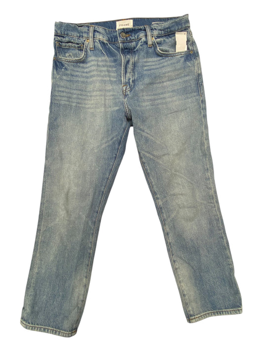 Jeans Boyfriend By Frame In Blue, Size:4