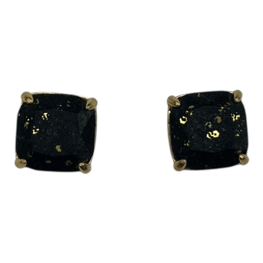 Earrings Designer By Kate Spade In Black & Gold