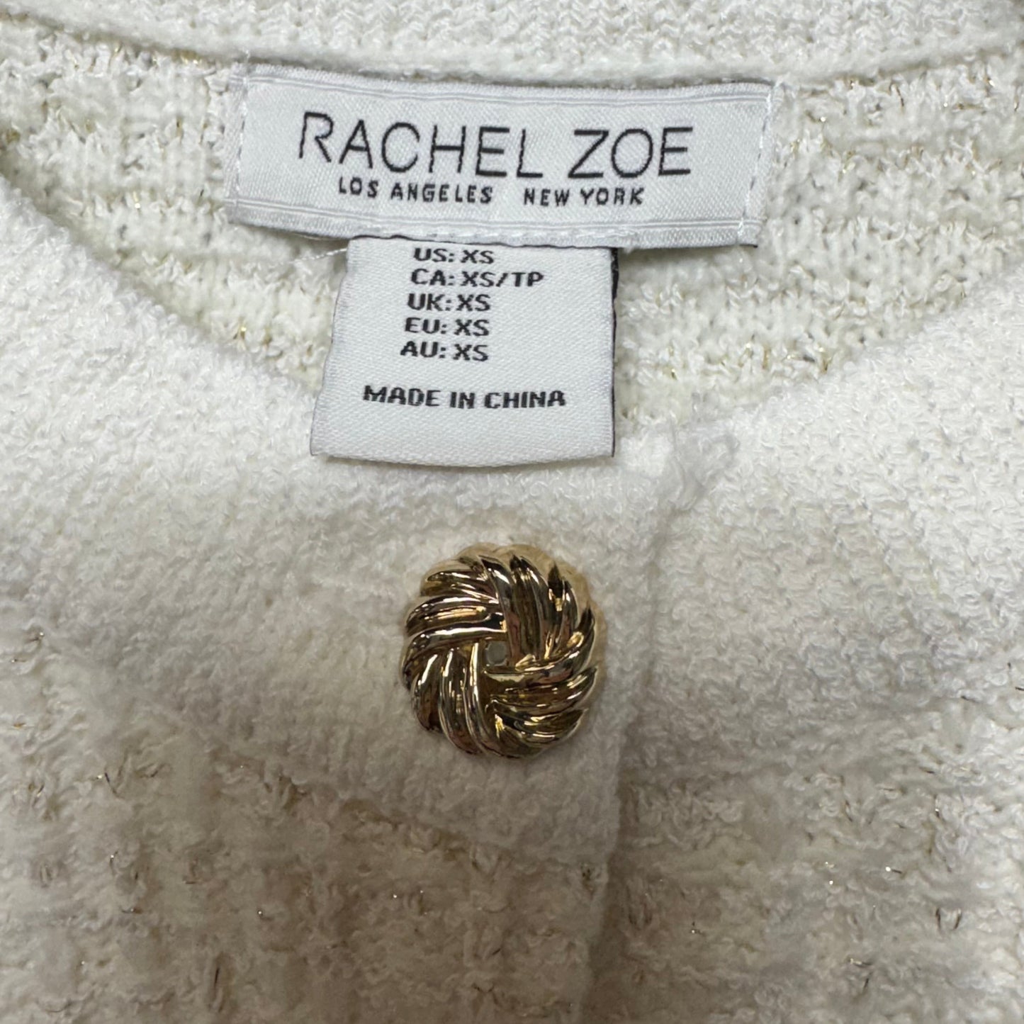 Skirt Suit 2pc By Rachel Zoe In Cream, Size: Xs
