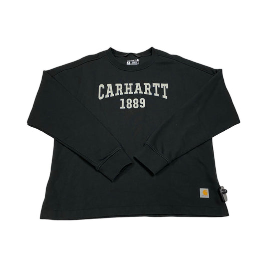 Sweatshirt Crewneck By Carhartt In Black, Size:M