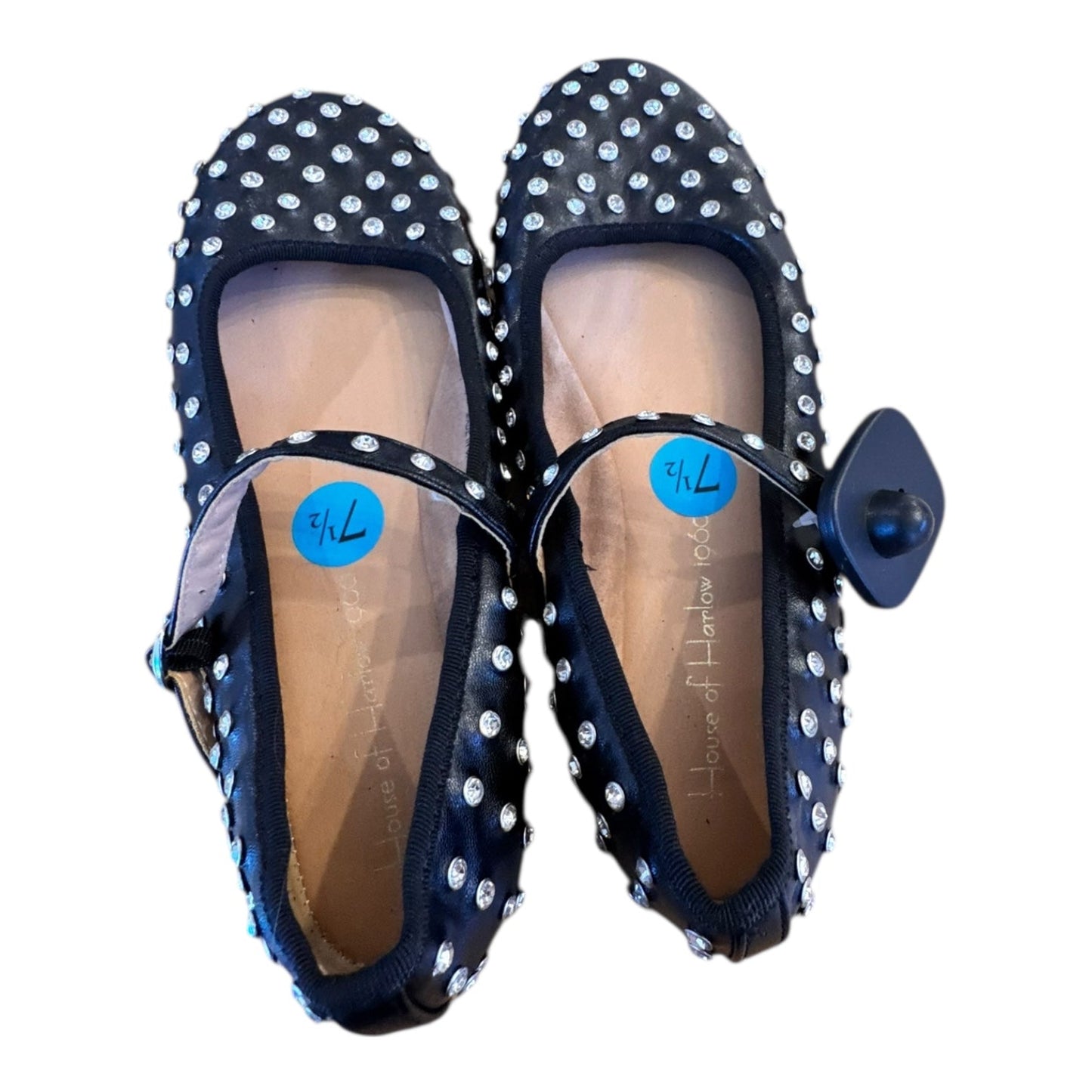 Shoes Flats By House Of Harlow In Black, Size:7.5