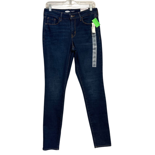 Jeans Skinny By Old Navy In Blue Denim, Size:8L