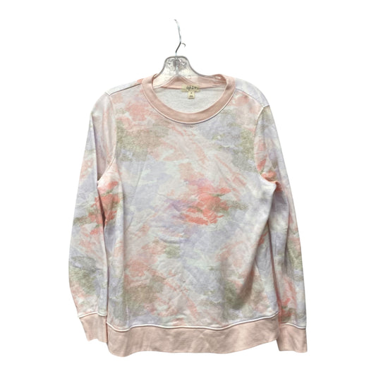 Sweatshirt Crewneck By Style And Company In Pink, Size:M