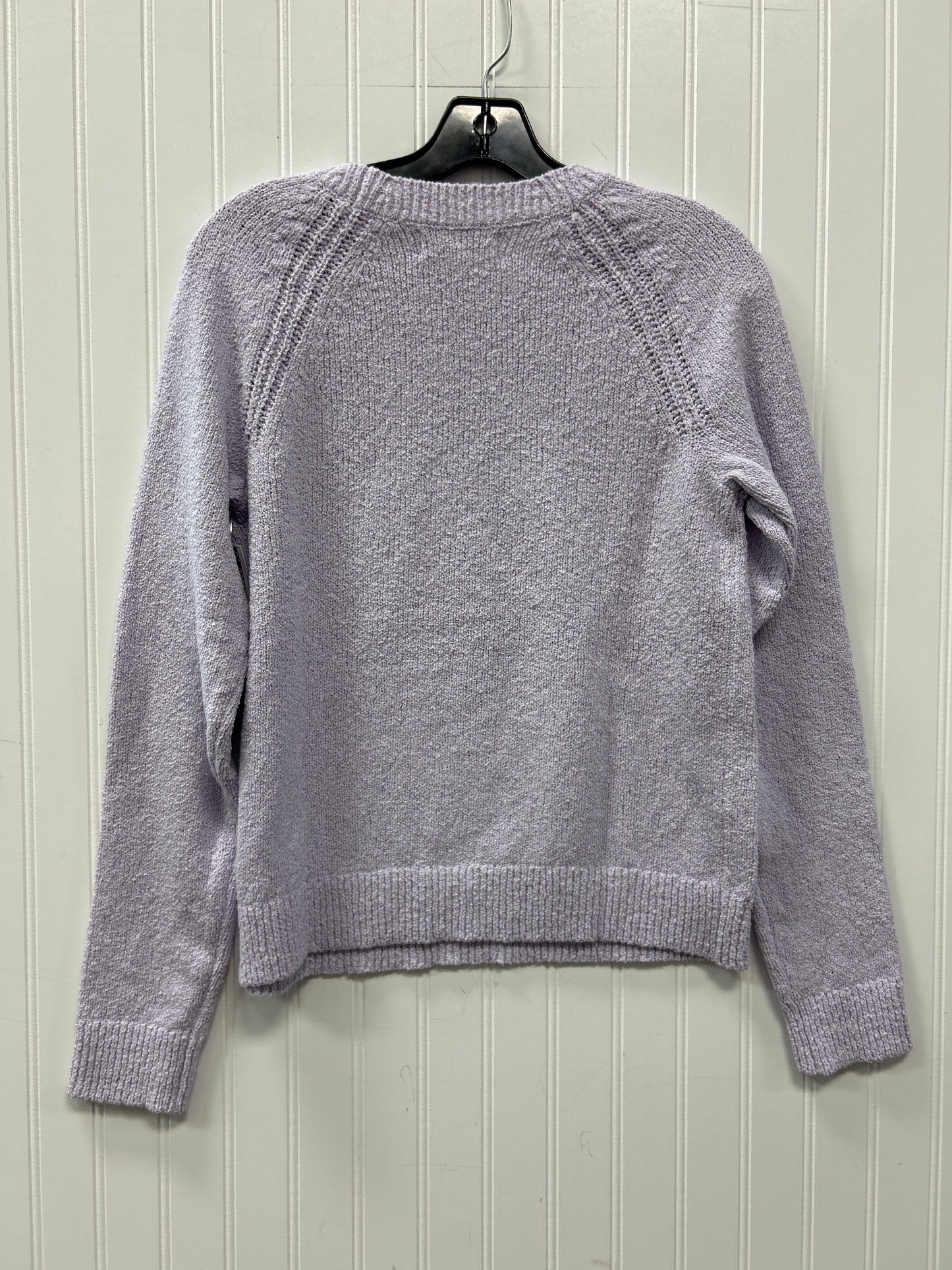 Sweater By Banana Republic In Purple, Size:M NWT