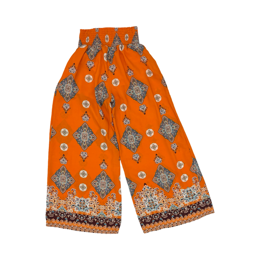 Pants Wide Leg By Sienna Sky In Orange, Size:L