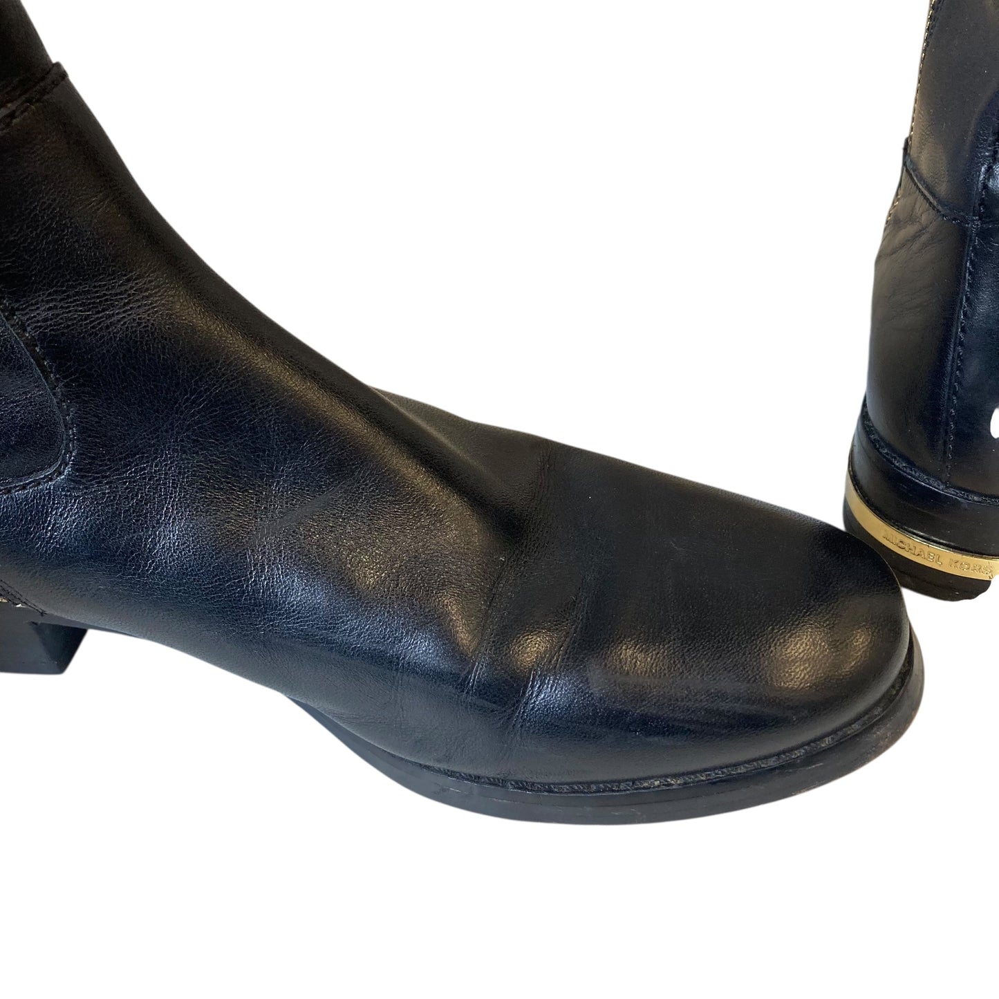 Boots Designer By Michael Kors In Black, Size:7.5