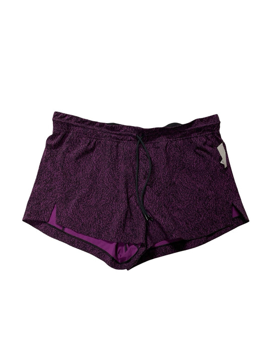 Athletic Shorts By Lululemon In Purple, Size:12